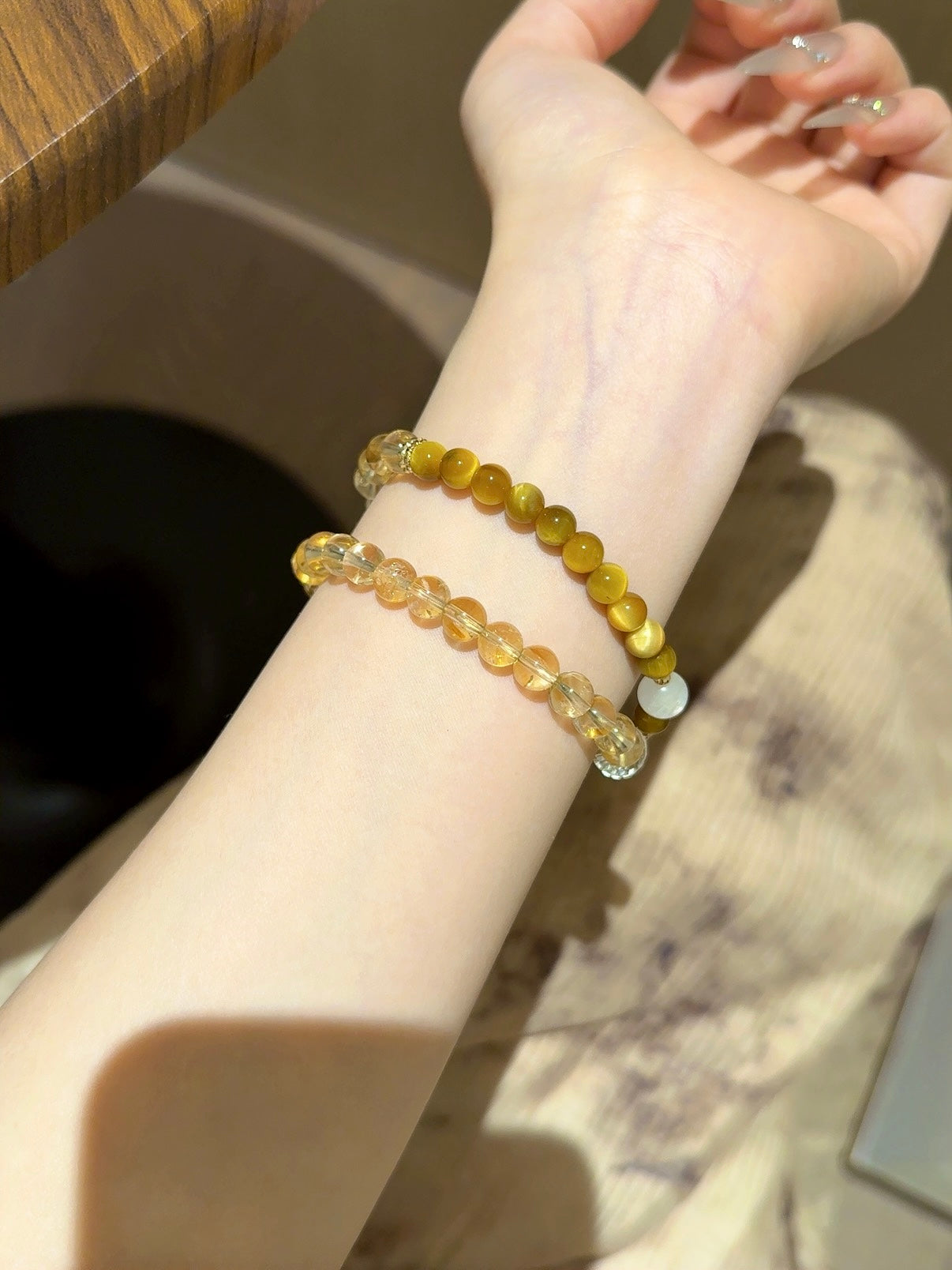 Huang Tajing double circle bracelet